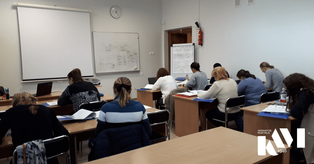 Apskaitininko mokymo programa 2018 09 19 Vilnius