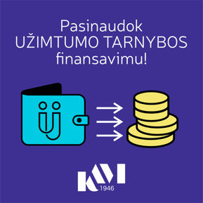 UT finansavimas Kaunas
